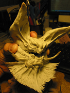 Simon Lee Spiderzero Makaraga sculpture