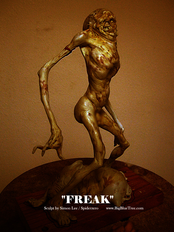 Spiderzero Freak Sculpture Resin Kit