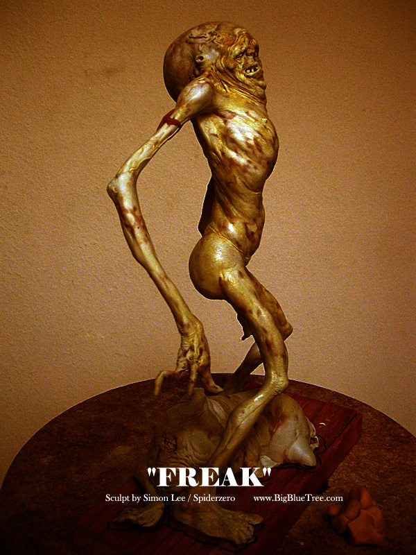 Spiderzero Freak Sculpture Resin Kit