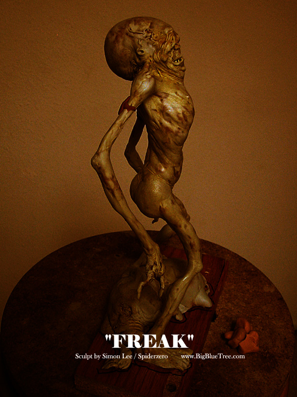 Spiderzero Freak Sculpture Resin Kit