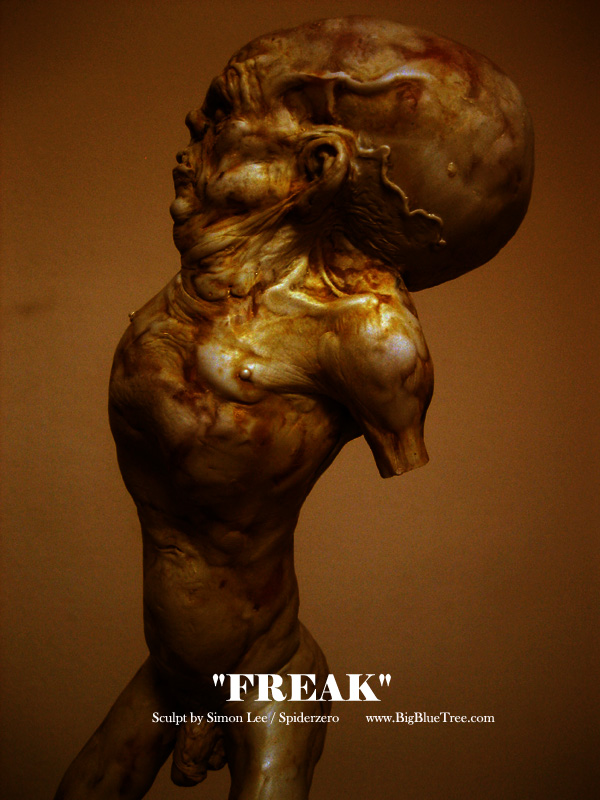 Spiderzero Freak Sculpture Resin Kit