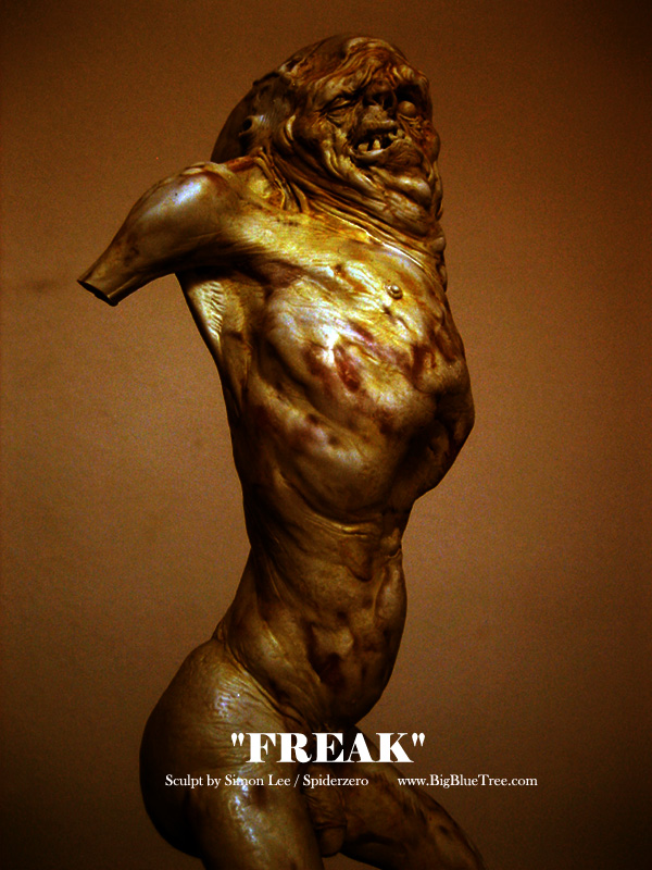 Spiderzero Freak Sculpture Resin Kit