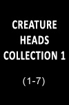spiderzero simon lee creature heads collection 1 sculpture resin model