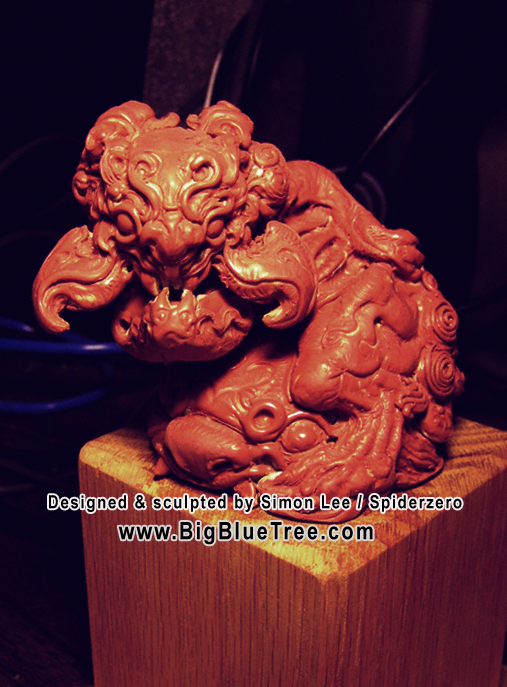 Spiderzero Simon Lee Sculpture
