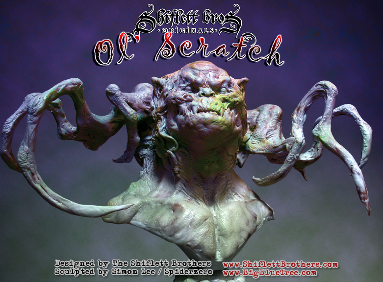 shiflett brothers ol scratch resin bust