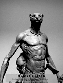 Simon Lee Spiderzero Hunter's Moon sculpture