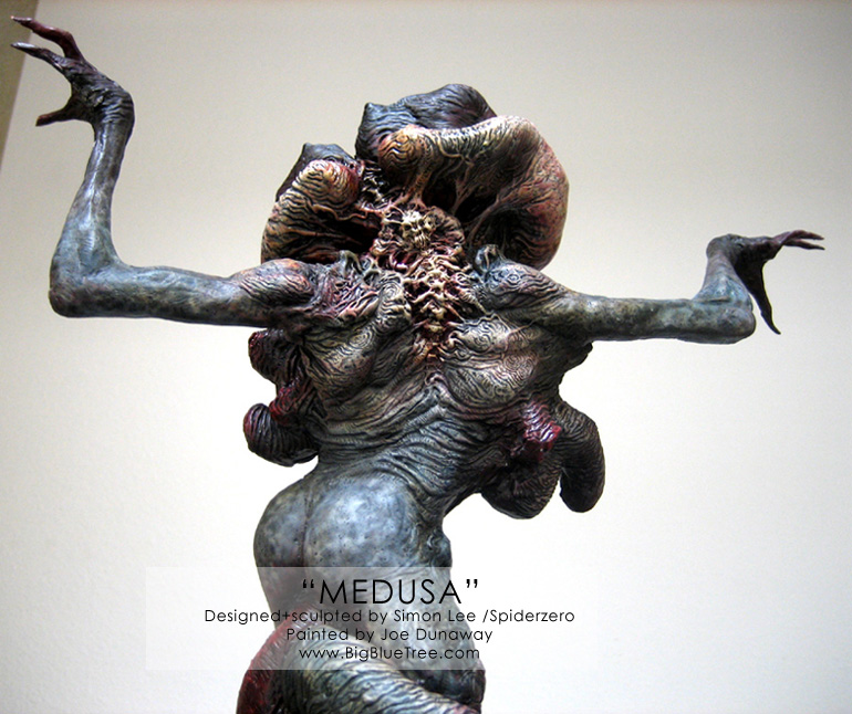 Spiderzero Simon Lee Medusa Resin Model Kit