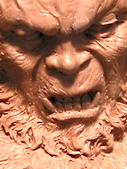 Simon Lee Spiderzero Wolfen Werewolf sculpture
