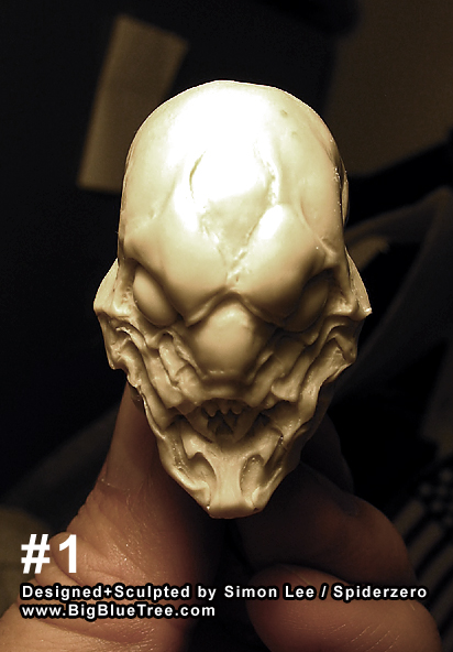 spiderzero 5th bug creature sculpture