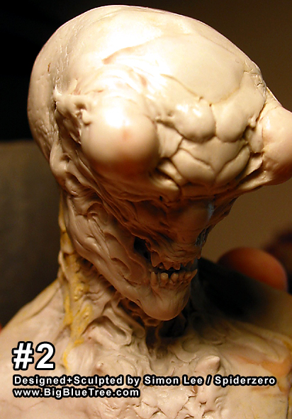 spiderzero 5th bug creature sculpture