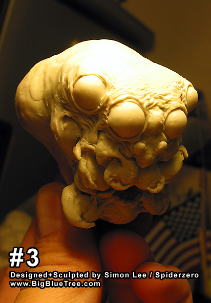 spiderzero 5th bug creature sculpture