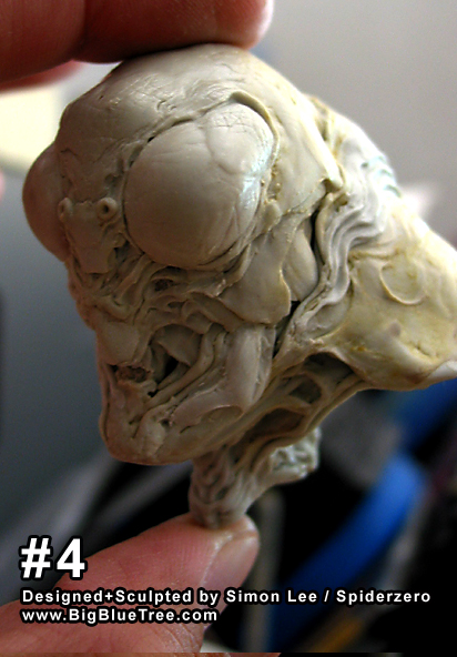 spiderzero 5th bug creature sculpture