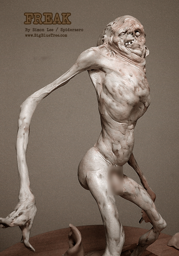 Spiderzero Freak Sculpture Resin Kit