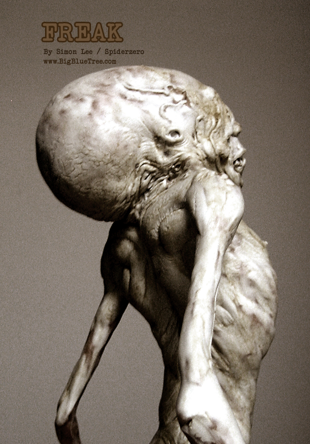 Spiderzero Freak Sculpture Resin Kit
