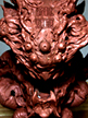 Simon Lee spiderzero dragon head sculpture