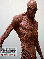 Simon Lee Spiderzero Flying Guillotine sculpture resin model kit