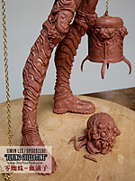 Simon Lee Spiderzero Flying Guillotine sculpture resin model kit