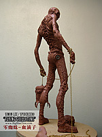 Simon Lee Spiderzero Flying Guillotine sculpture resin model kit