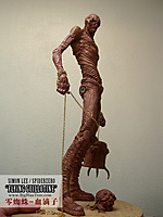 Simon Lee Spiderzero Flying Guillotine sculpture resin model kit