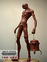Simon Lee Spiderzero Flying Guillotine sculpture resin model kit