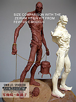 Simon Lee Spiderzero Flying Guillotine sculpture resin model kit