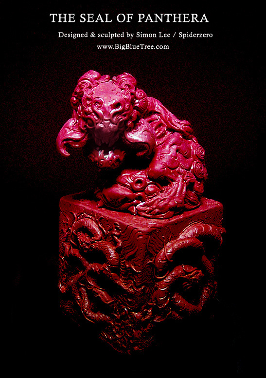 spiderzero simon lee seal of panthera resin kit