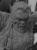 Simon Lee Spiderzero Wolfen Werewolf sculpture