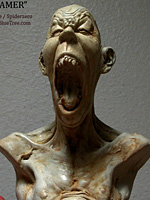 Simon Lee Spiderzero Screamer sculpture