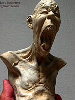 Simon Lee Spiderzero Screamer sculpture