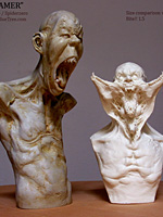 Simon Lee Spiderzero Screamer sculpture