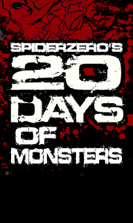 simon lee spiderzero sculpture 20 days of monster