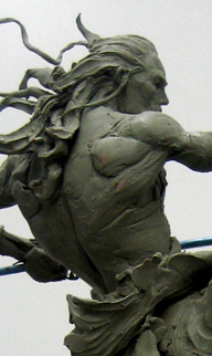 simon lee spiderzero sculpture centaur