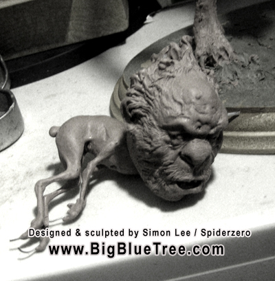 Spiderzero Simon Lee Sculpture