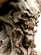 spiderzero Grey Skull